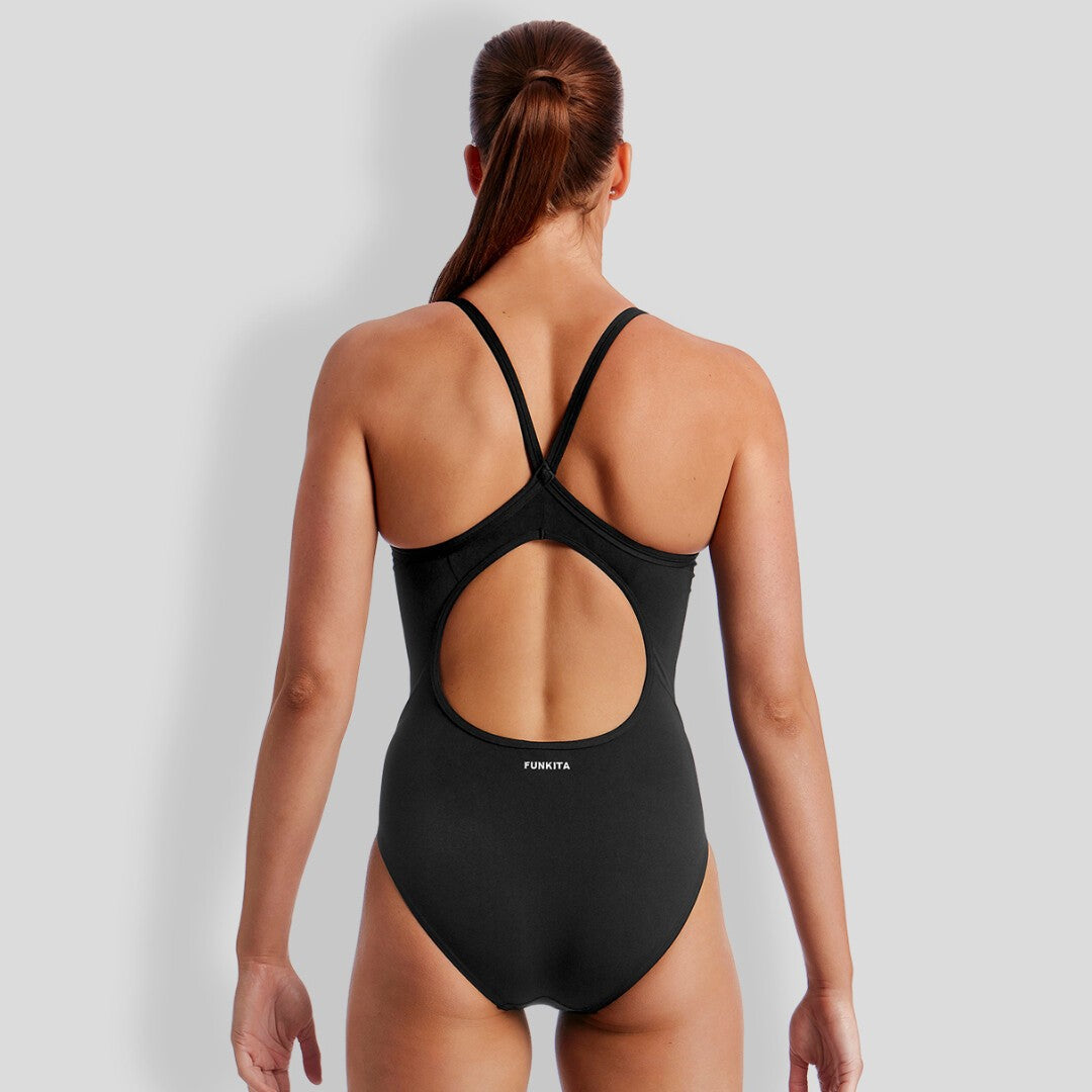 Funkita Diamond Back One Piece - Still Black