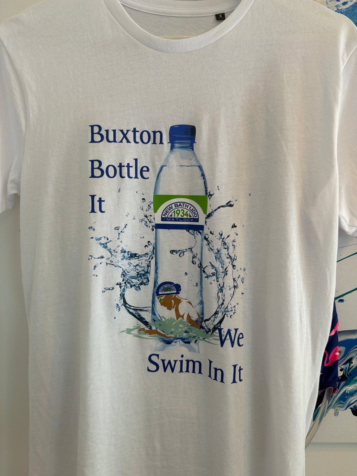 ‘Buxton Bottle it, We Swim in it’ T-Shirt