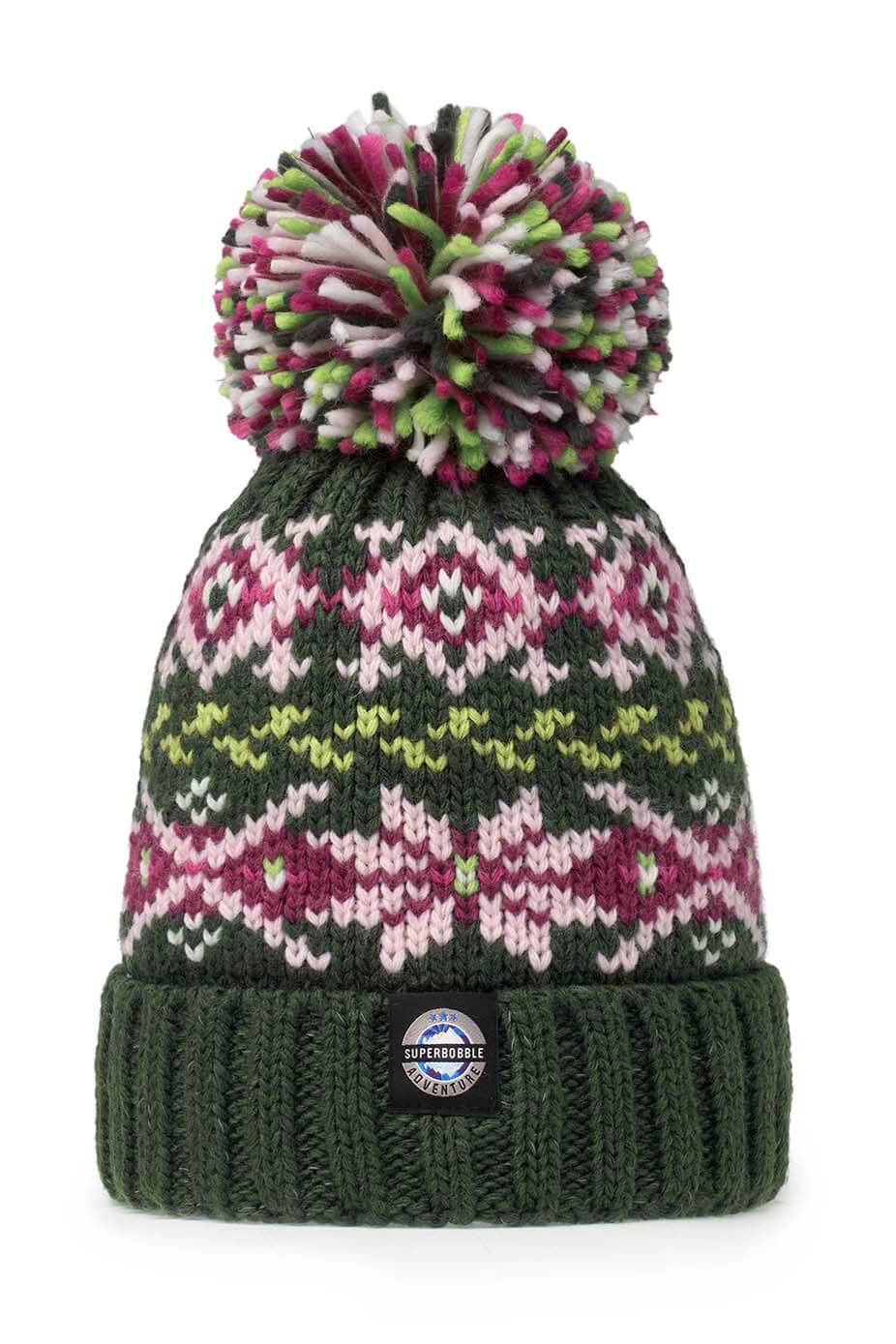 Woodland Nordic Super Bobble Hat