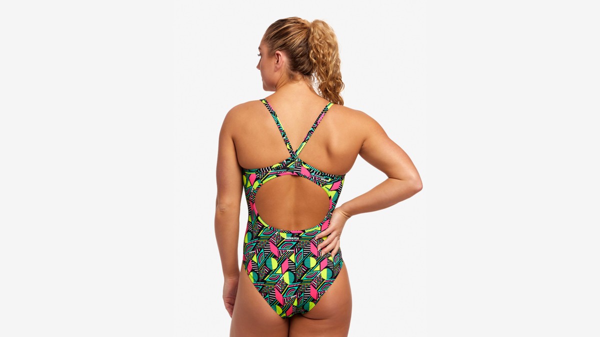 Funkita Diamond Back One Piece - Dot Matrix