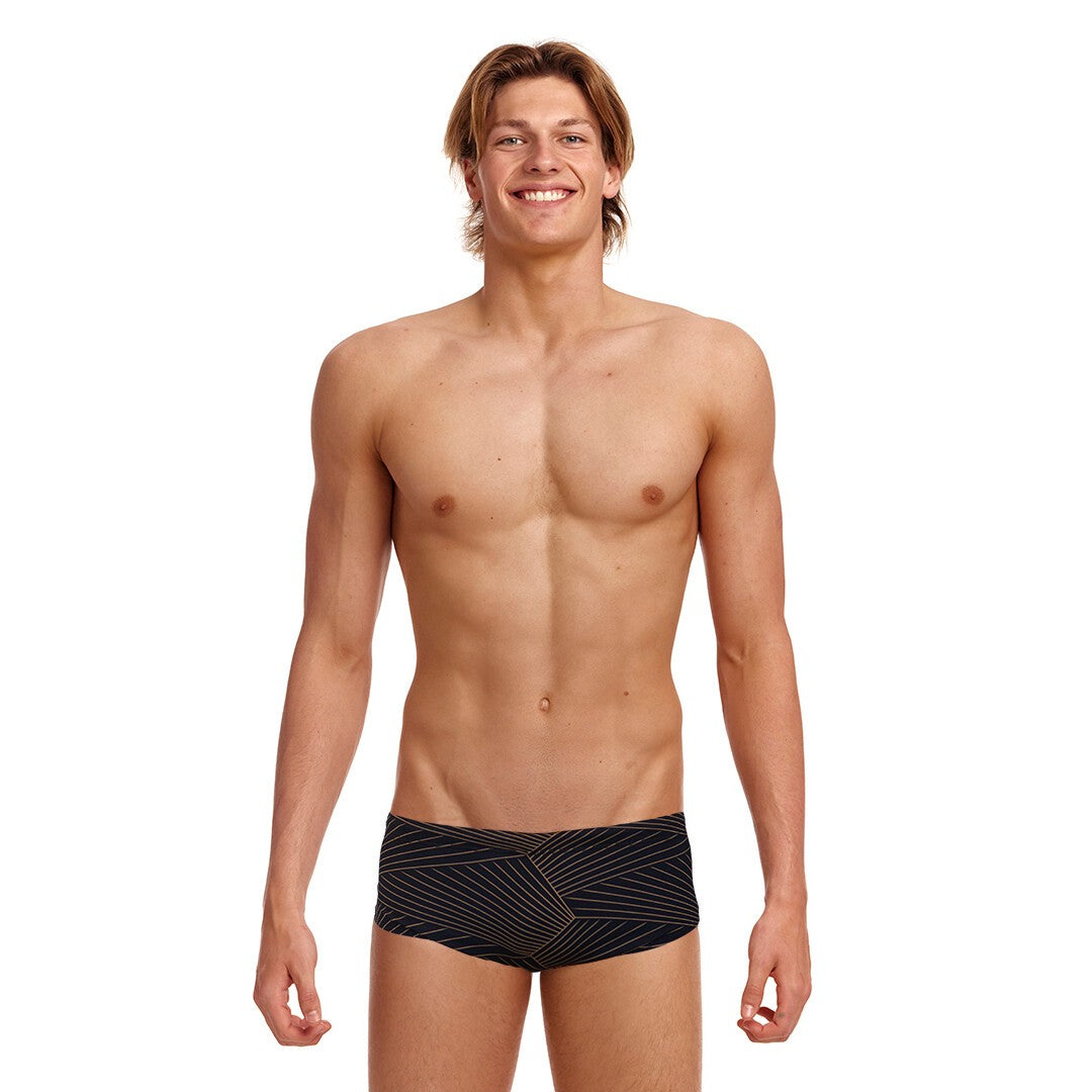 Sidewinder Trunks - Gold Weaver by Funky Trunks