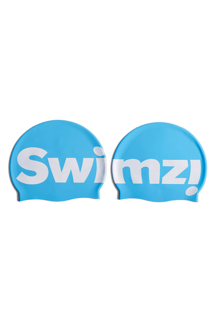 Swim Cap by Swimzi - Mediterranean Blue 360