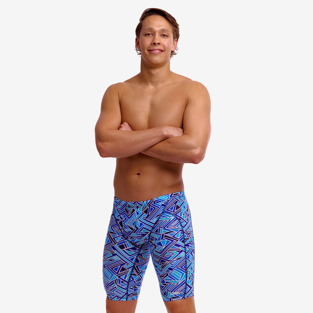 Funky Trunks Men’s Jammers - Blue Bits