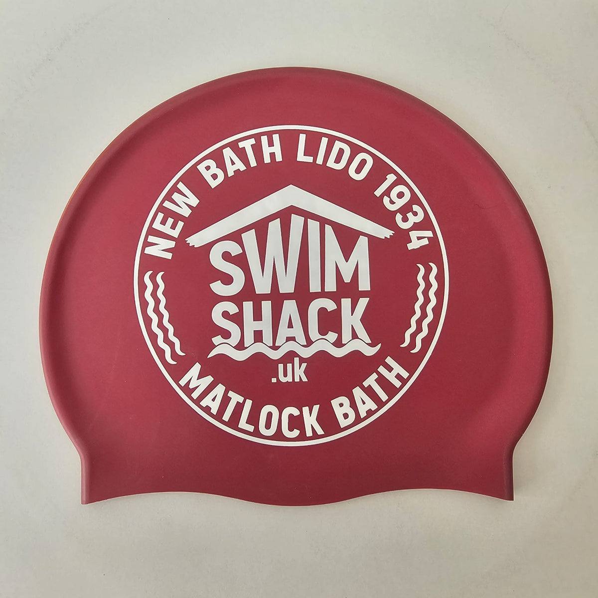 SwimShack.uk/New Bath Lido Silicone Swim Cap