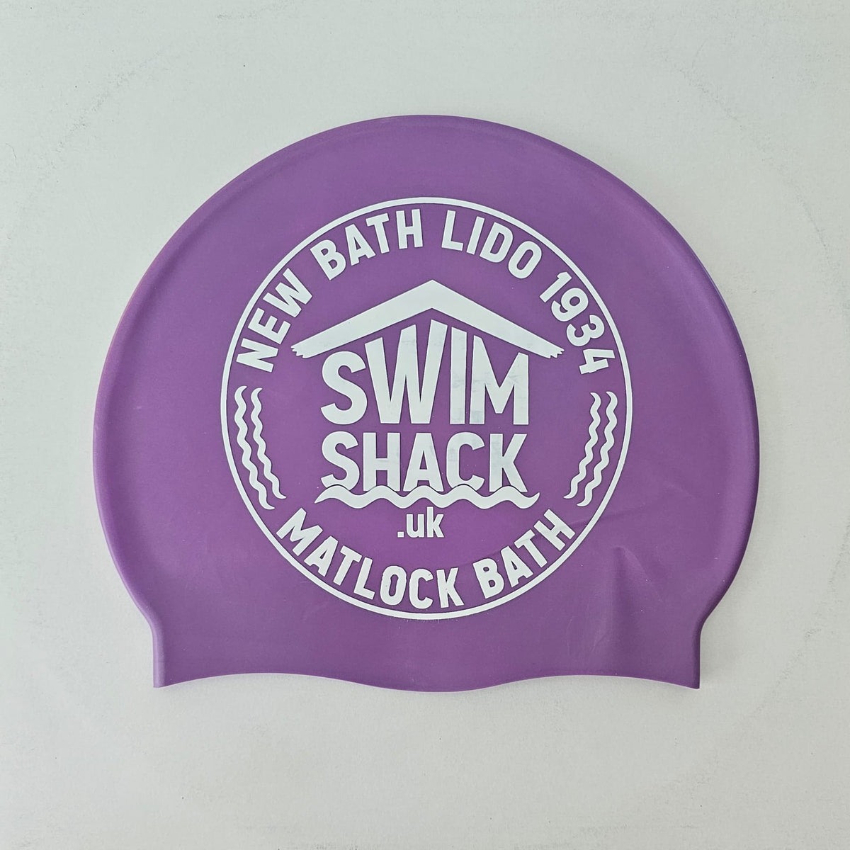 SwimShack.uk/New Bath Lido Silicone Swim Cap