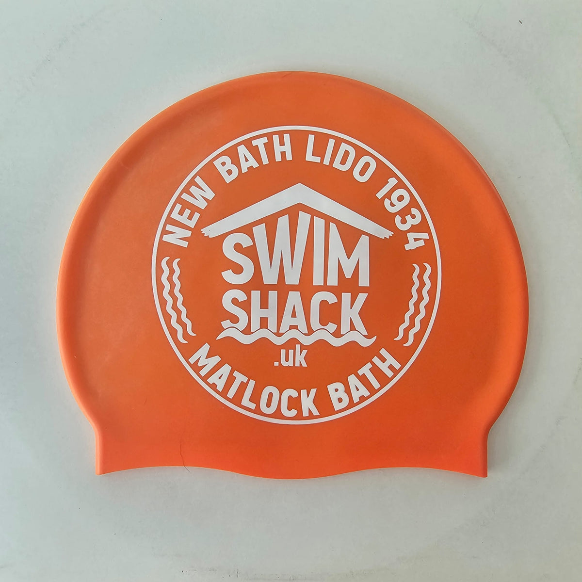 SwimShack.uk/New Bath Lido Silicone Swim Cap