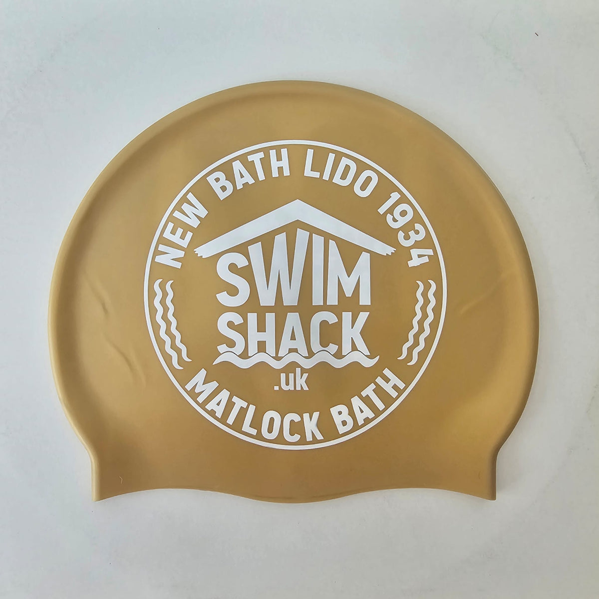 SwimShack.uk/New Bath Lido Silicone Swim Cap