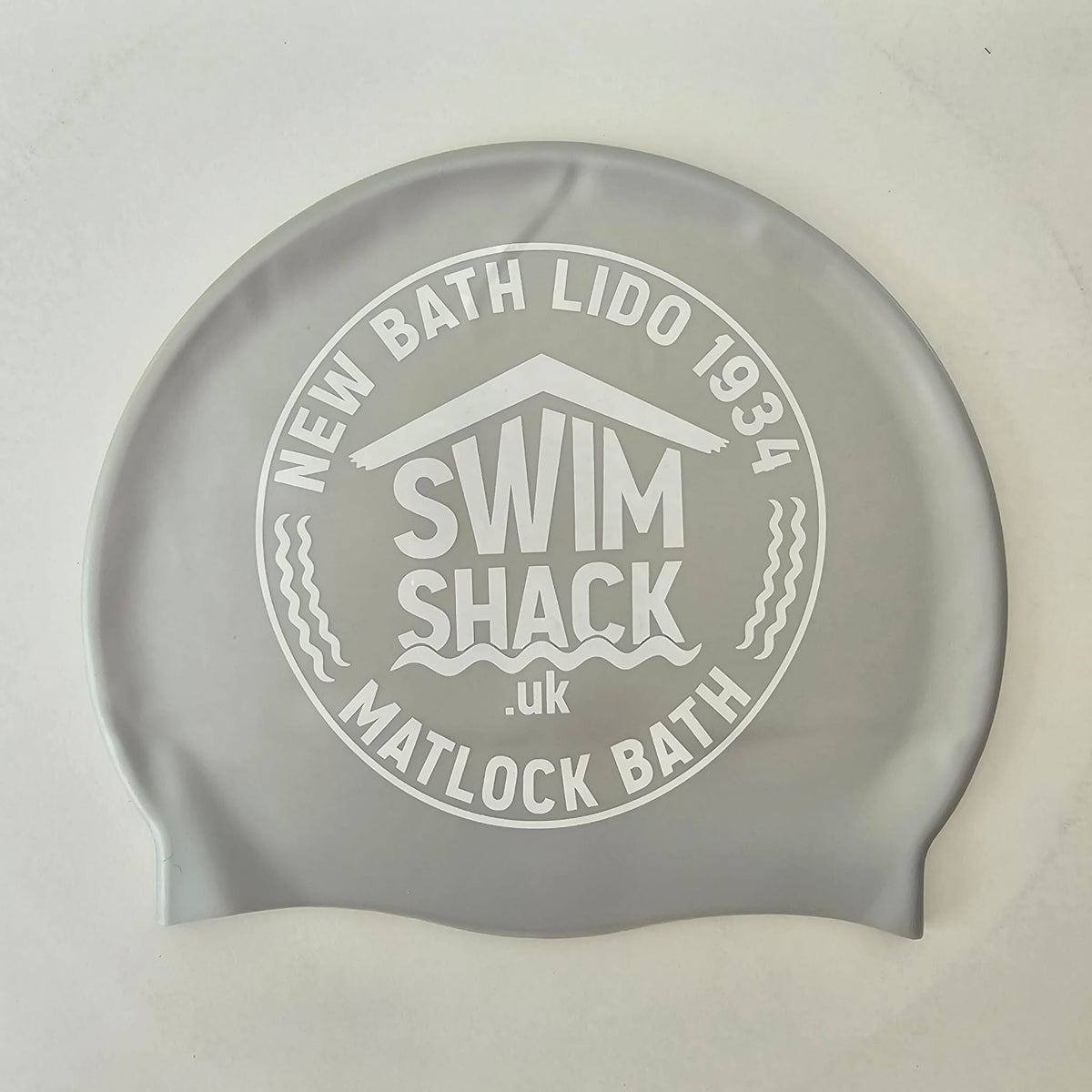 SwimShack.uk/New Bath Lido Silicone Swim Cap