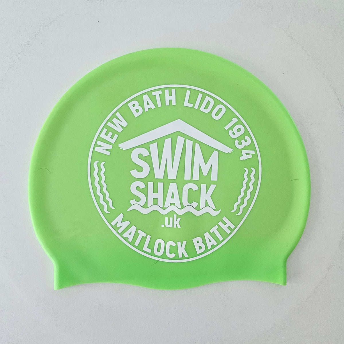 SwimShack.uk/New Bath Lido Silicone Swim Cap