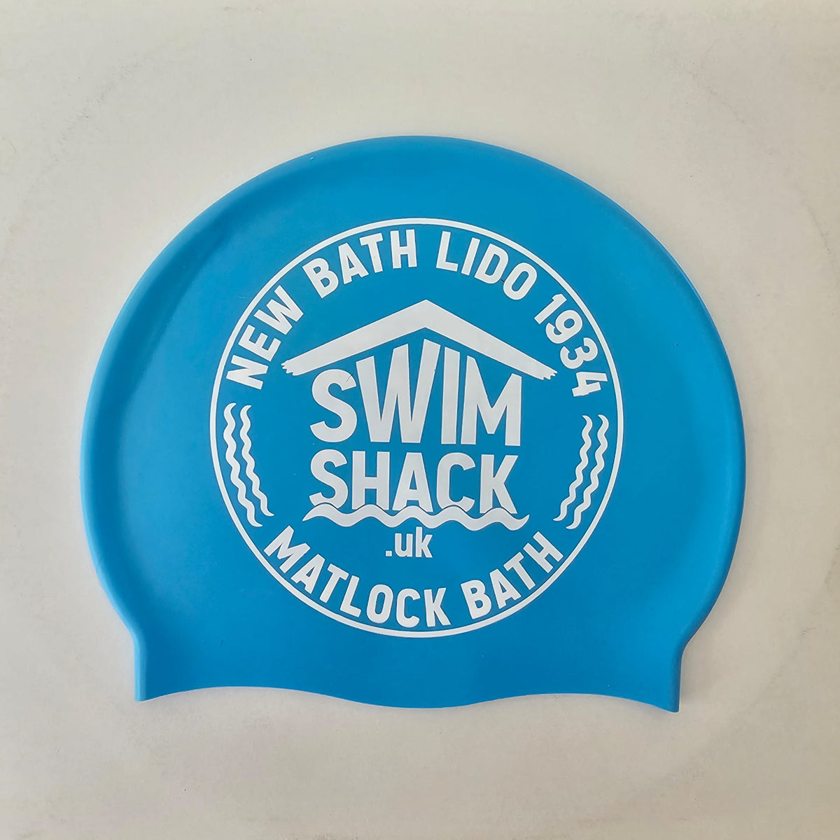 SwimShack.uk/New Bath Lido Silicone Swim Cap