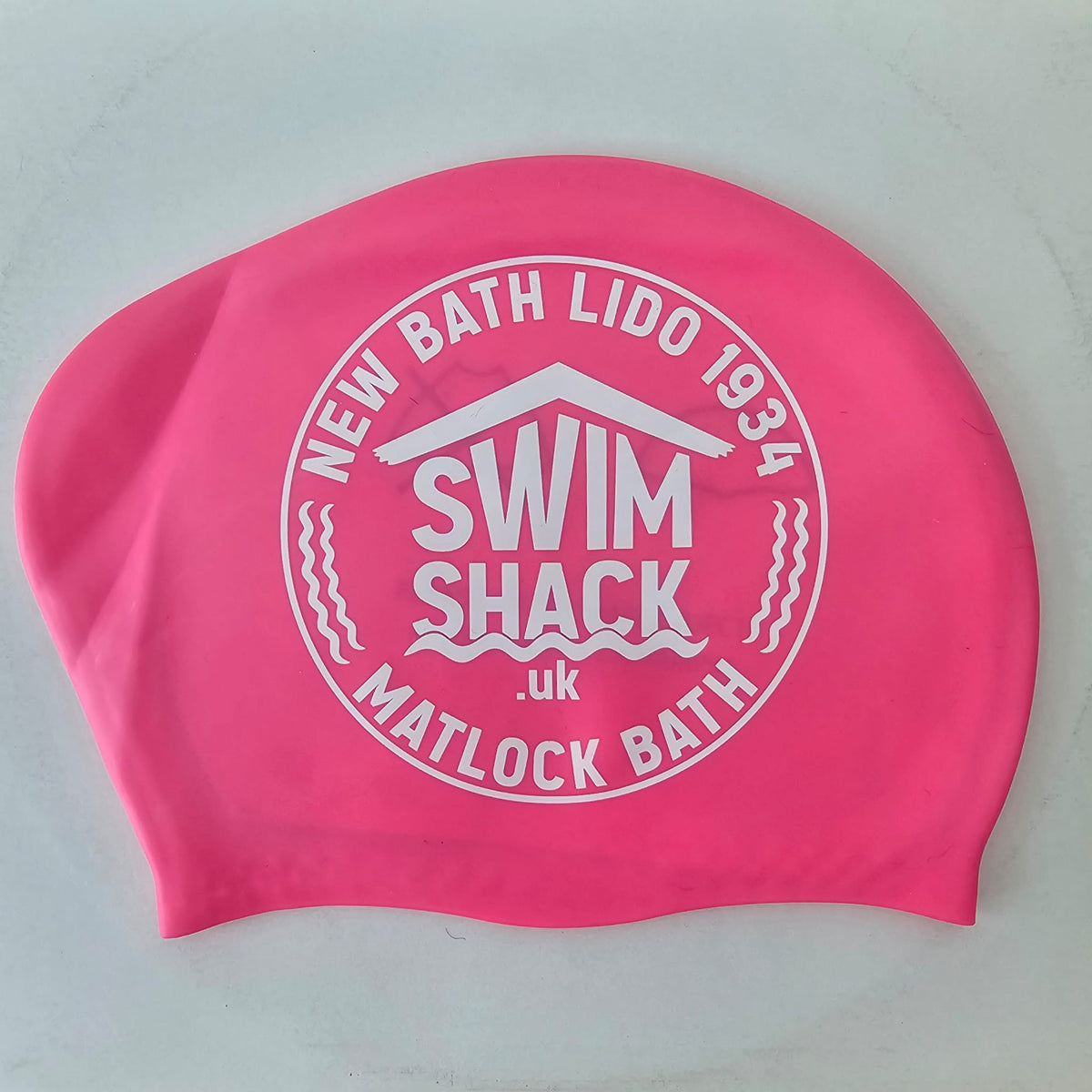 SwimShack.uk/New Bath Lido Silicone Swim Cap - Long Hair