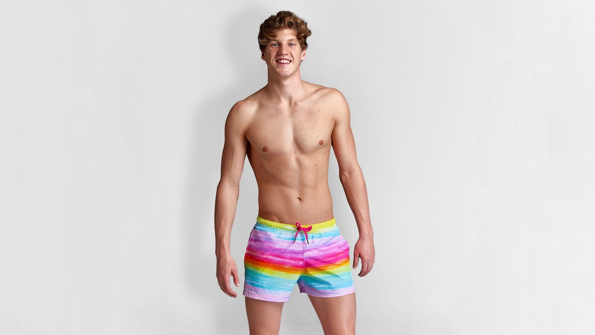 Funky Trunks Shorty Shorts - Ocean Ink