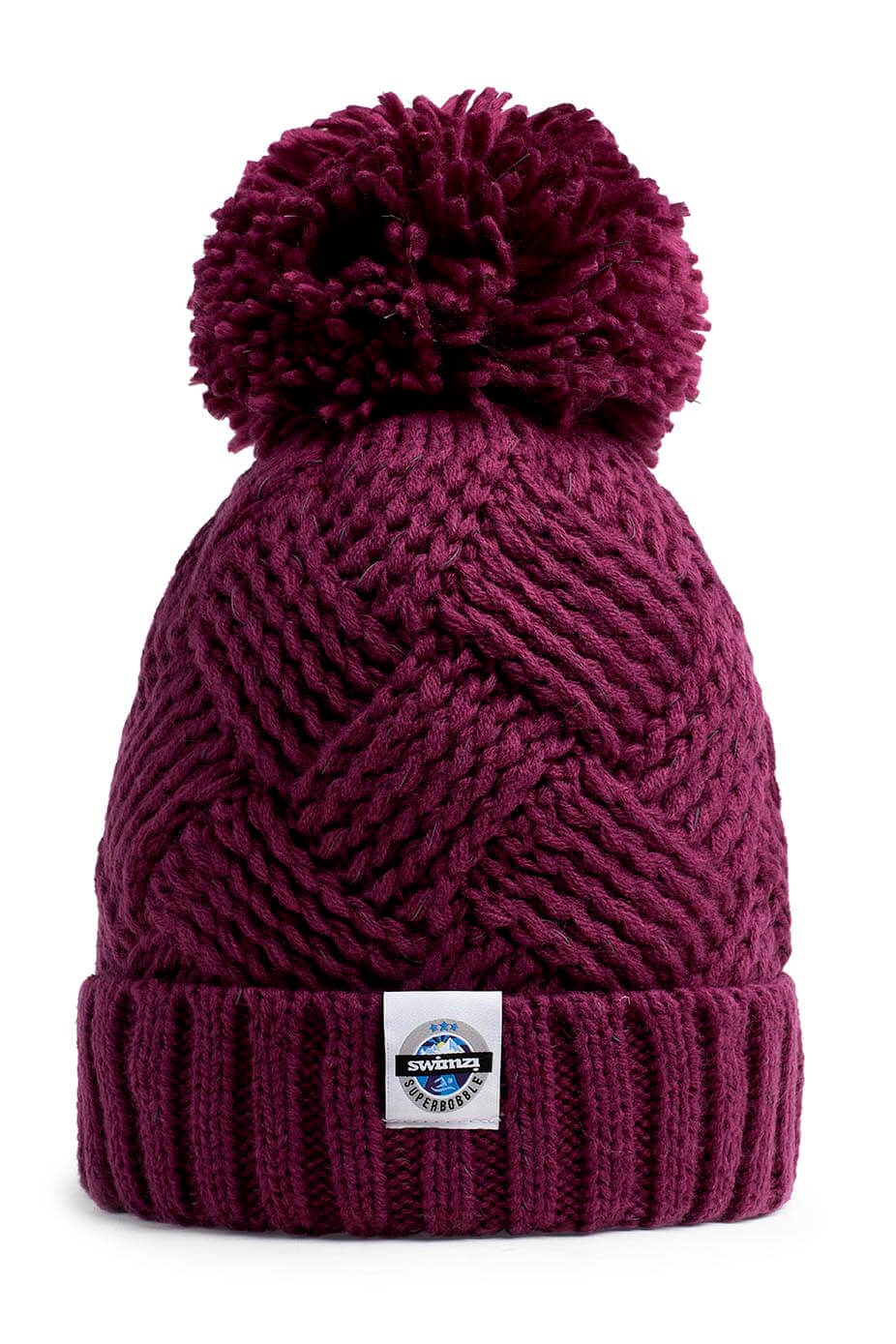 Rhubarb Patchwork Reflective - Superbobble Hat