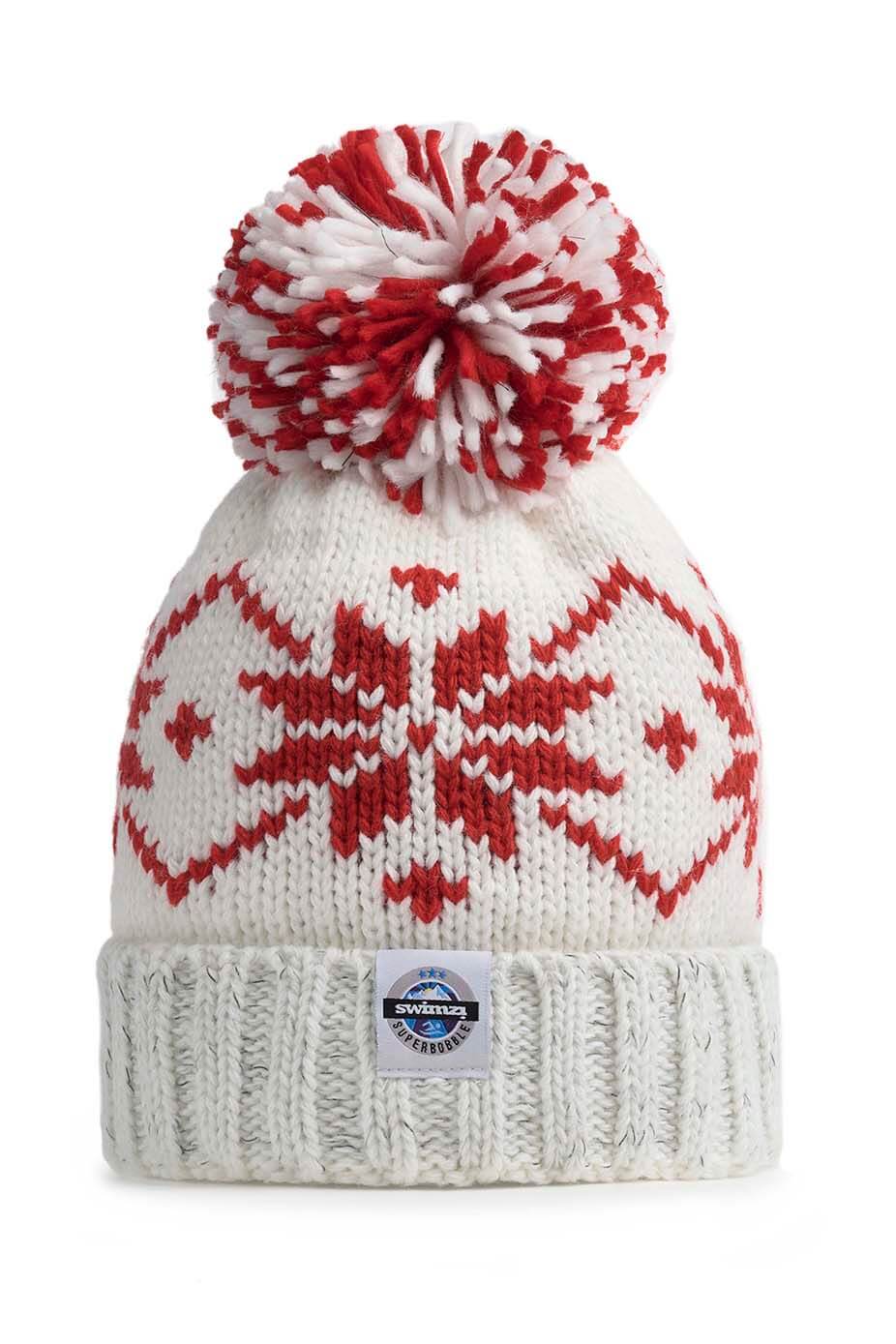 Ruby Flora Nordic Knit Reflective - Superbobble Hat