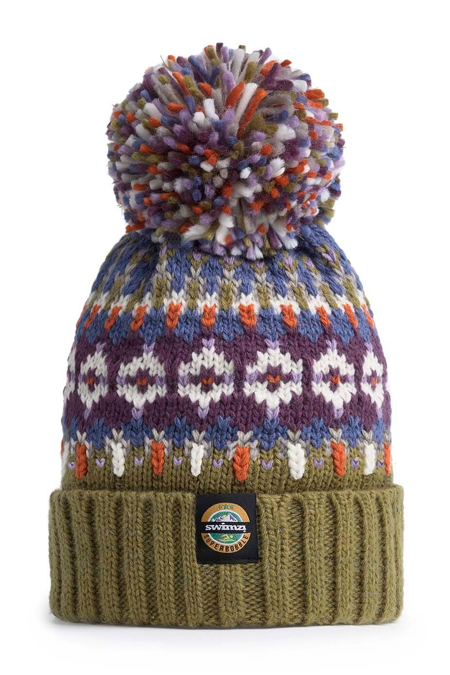 Tundra Fairisle Knit Reflective - Superbobble Hat