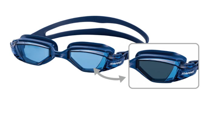 SEVEN OPEN WATER GOGGLES PHOTOCHROMIC/BLUE