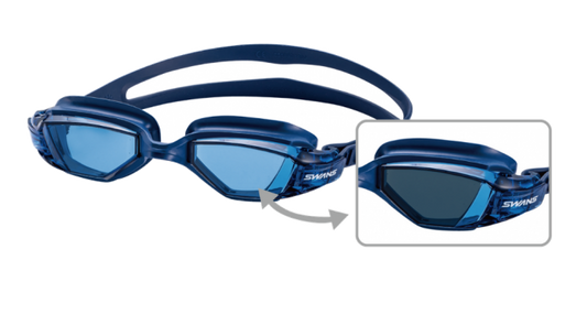 SEVEN OPEN WATER GOGGLES PHOTOCHROMIC/BLUE