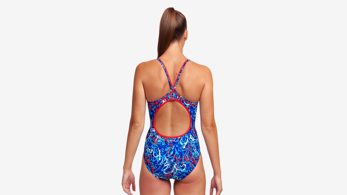 Funkita Diamond Back One Piece - Mr Squiggle