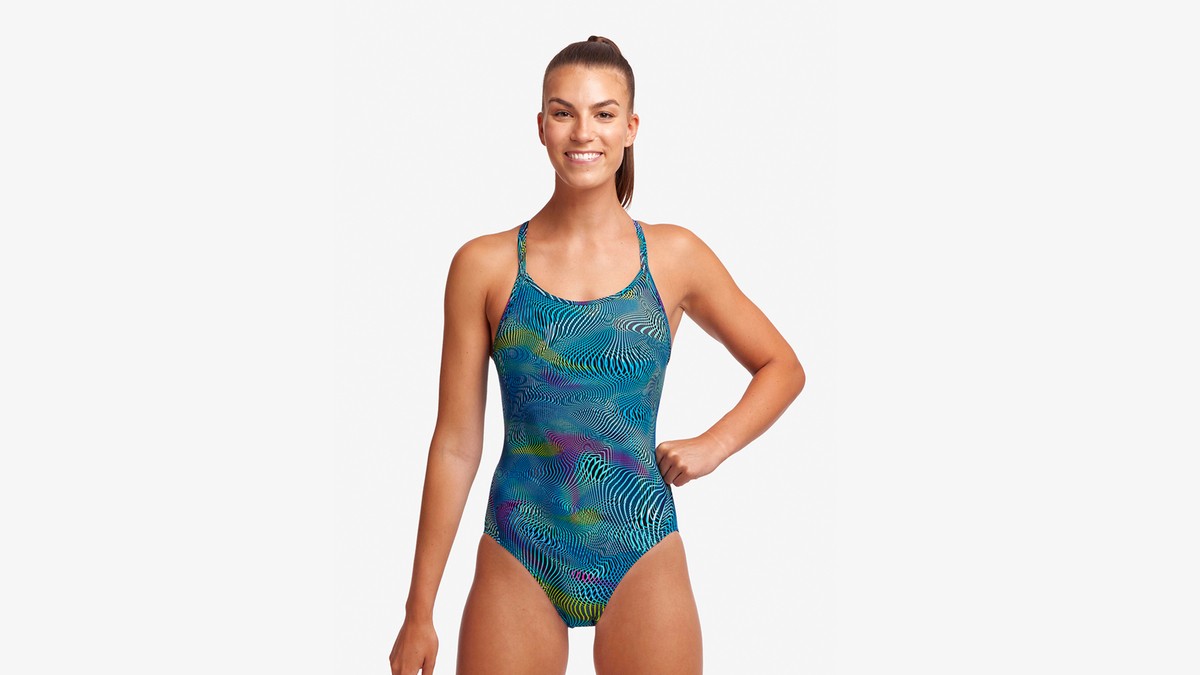 Funkita Diamond Back One Piece - Wires Crossed