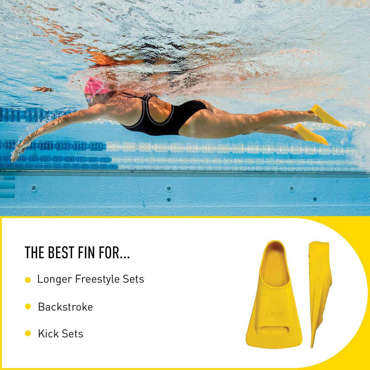 Zoomers® Gold - Short Bladed Training Fins by Finis