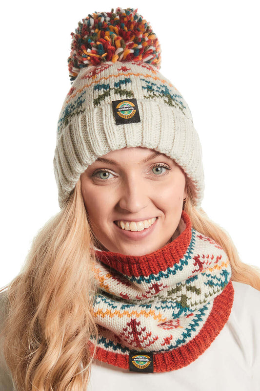 Autumn Nordic Knit Design – Neck Warmer