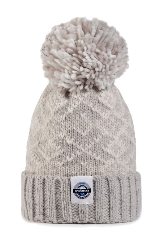 Una Luna Nordic Knit Reflective – Super Bobble Hat