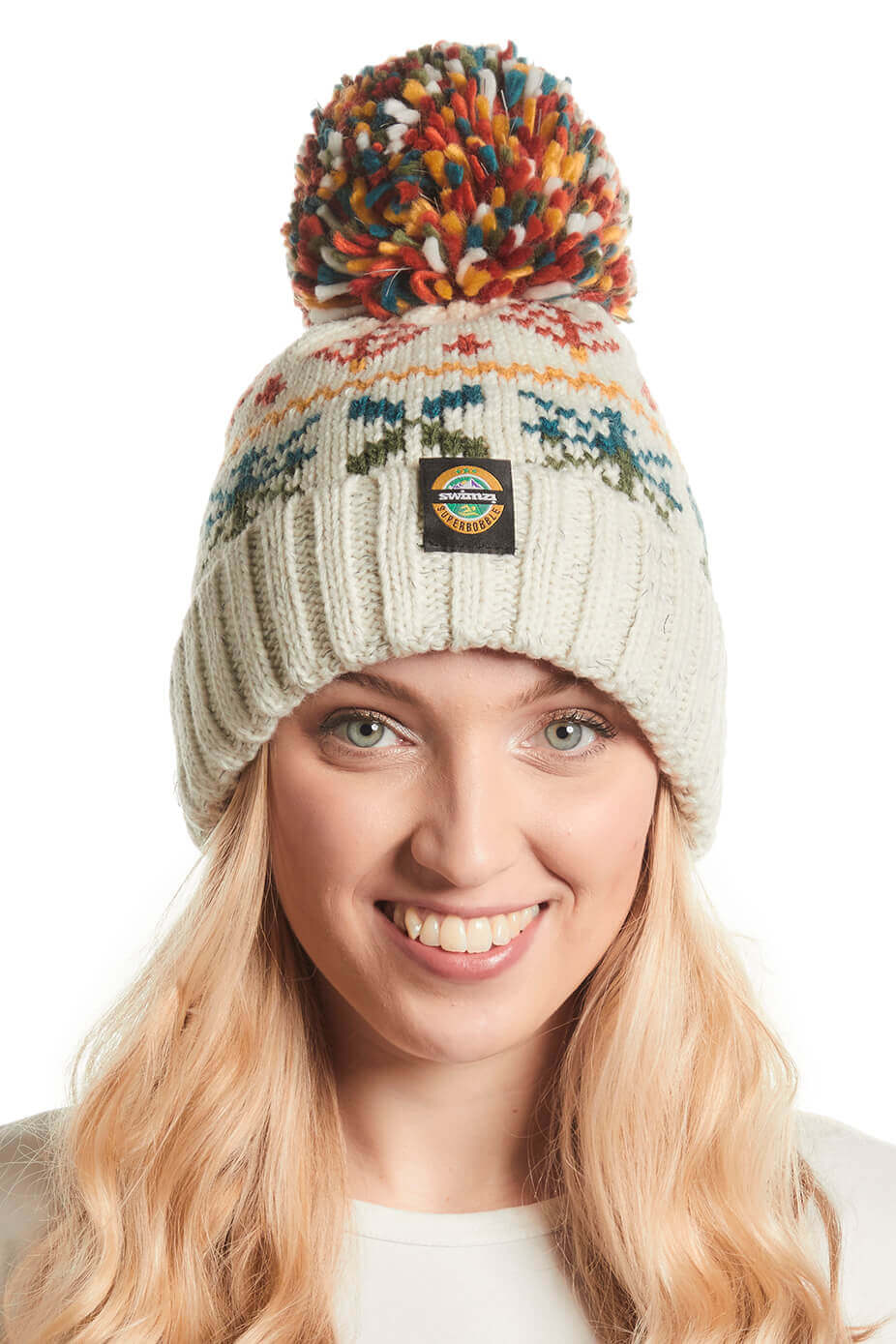 Autumn Nordic Knit Reflective – Super Bobble Hat