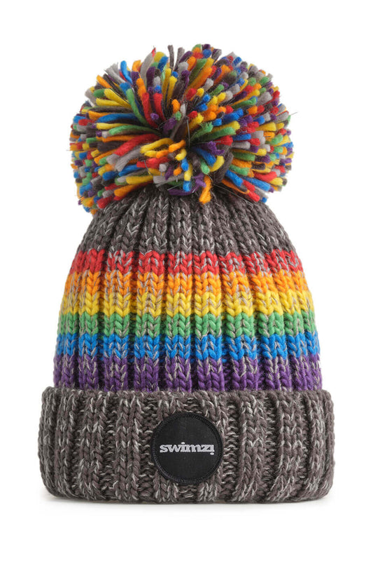 Grapite Rainbow Reflective – Super Bobble Hat