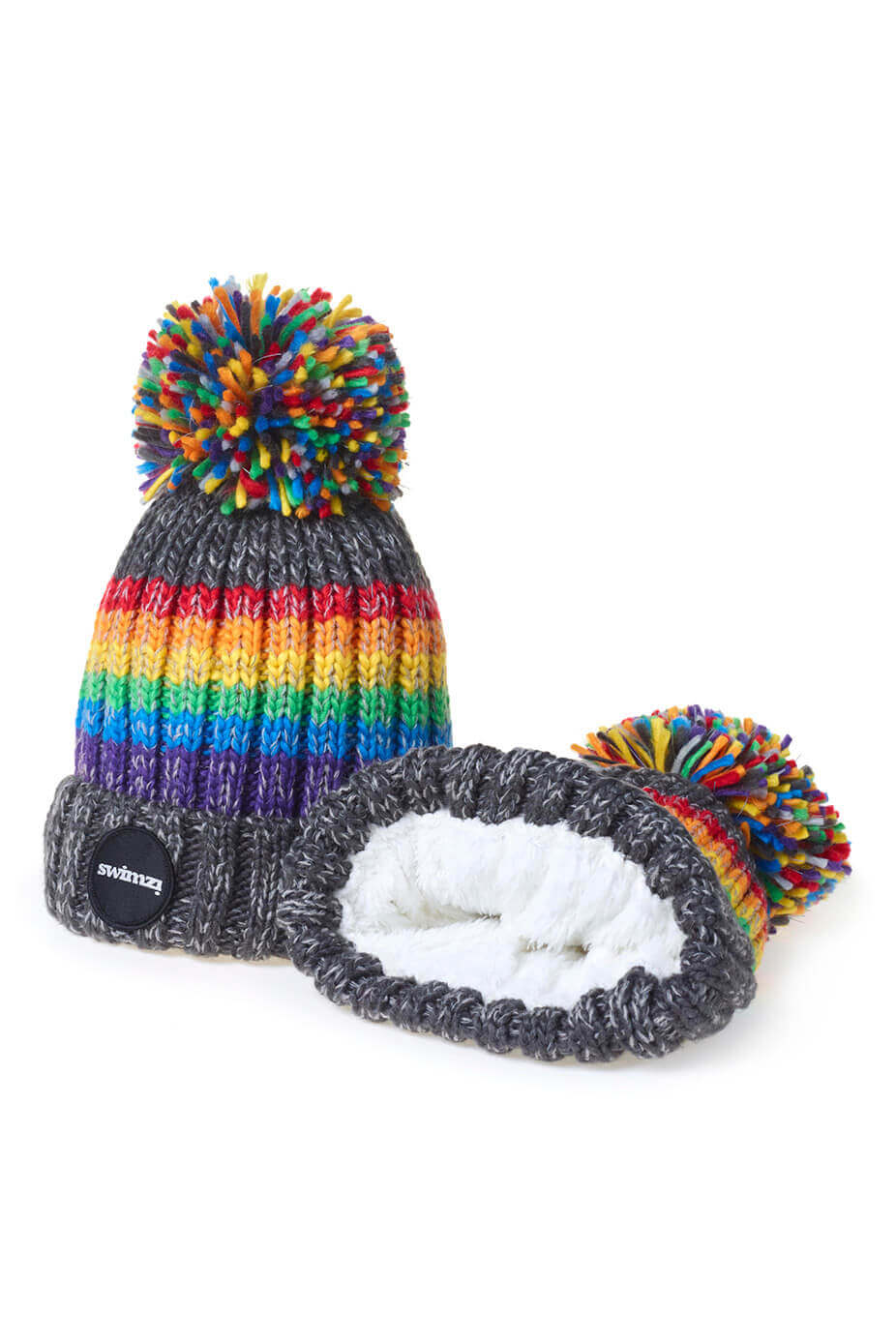 Grapite Rainbow Reflective – Super Bobble Hat